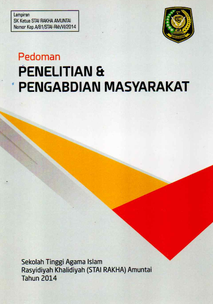 Pedoman Penelitian & Pengabdian Masyarakat
